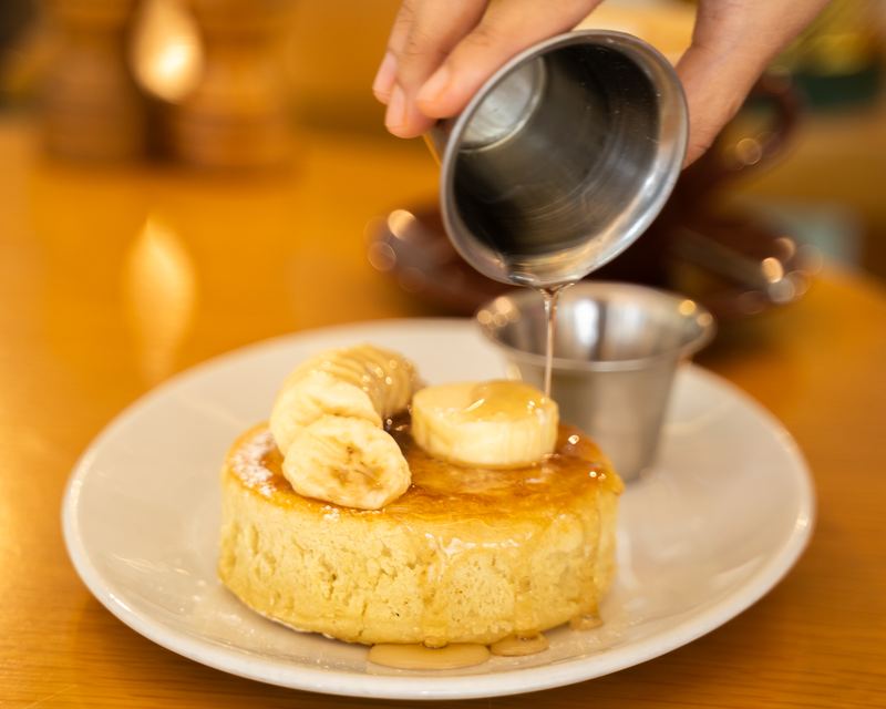 Ricotta Hotcakes at Ultra Brasserie